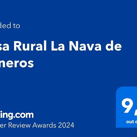Casa Rural La Nava De Tizneros 外观 照片